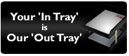 Your 'In Tray' is my 'Out Tray'